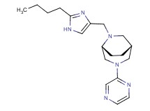 (1R*,5R*)-6-[(2-butyl-1H-imidazol-4-yl)methyl]-3-(2-pyrazinyl)-3,6-diazabicyclo[3.2.2]nonane