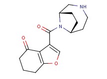 3-[rel-(1S,6R)-3,9-diazabicyclo[4.2.1]non-9-ylcarbonyl]-6,7-dihydro-1-benzofuran-4(5H)-one hydrochloride
