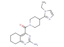 4-{[4-(1-ethyl-1H-imidazol-2-yl)-1-piperidinyl]carbonyl}-5,6,7,8-tetrahydro-2-quinazolinamine