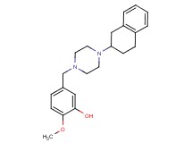 2-methoxy-5-{[4-(1,2,3,4-tetrahydro-2-naphthalenyl)-1-piperazinyl]methyl}phenol