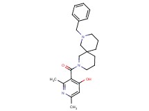 3-[(8-benzyl-2,8-diazaspiro[5.5]undec-2-yl)carbonyl]-2,6-dimethyl-4-pyridinol