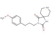 3-[3-(4-methoxyphenyl)propyl]-1,3,8-triazaspiro[4.5]decane-2,4-dione