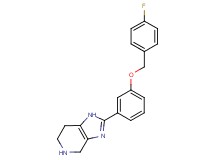 2-{3-[(4-fluorobenzyl)oxy]phenyl}-4,5,6,7-tetrahydro-1H-imidazo[4,5-c]pyridine