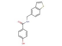 N-(1-benzothien-5-ylmethyl)-4-hydroxybenzamide