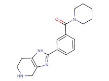 2-[3-(1-piperidinylcarbonyl)phenyl]-4,5,6,7-tetrahydro-1H-imidazo[4,5-c]pyridine dihydrochloride