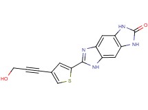 6-[4-(3-hydroxyprop-1-yn-1-yl)-2-thienyl]-3,5-dihydroimidazo[4,5-f]benzimidazol-2(1H)-one