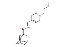 N-{[1-(3-fluoropropyl)-1,2,3,6-tetrahydropyridin-4-yl]methyl}adamantane-1-carboxamide