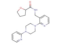 N-({2-[4-(2-pyridinyl)-1-piperazinyl]-3-pyridinyl}methyl)tetrahydro-2-furancarboxamide