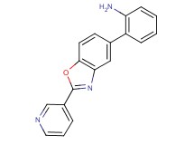 2-(2-pyridin-3-yl-1,3-benzoxazol-5-yl)aniline