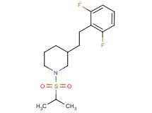 3-[2-(2,6-difluorophenyl)ethyl]-1-(isopropylsulfonyl)piperidine