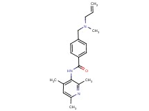 4-{[allyl(methyl)amino]methyl}-N-(2,4,6-trimethylpyridin-3-yl)benzamide