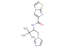 N-[1-(1H-imidazol-1-ylmethyl)-2,2-dimethylpropyl]imidazo[2,1-b][1,3]thiazole-6-carboxamide