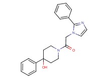 4-phenyl-1-[(2-phenyl-1H-imidazol-1-yl)acetyl]-4-piperidinol