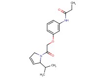 N-{3-[2-(2-isopropyl-2,5-dihydro-1H-pyrrol-1-yl)-2-oxoethoxy]phenyl}propanamide