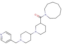 3-(azonan-1-ylcarbonyl)-1'-(pyridin-4-ylmethyl)-1,4'-bipiperidine