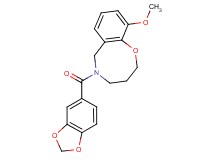 5-(1,3-benzodioxol-5-ylcarbonyl)-10-methoxy-3,4,5,6-tetrahydro-2H-1,5-benzoxazocine