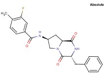 N-[(3R,7S,8aS)-3-benzyl-1,4-dioxooctahydropyrrolo[1,2-a]pyrazin-7-yl]-3-fluoro-4-methylbenzamide