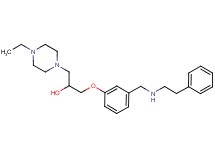 1-(4-ethyl-1-piperazinyl)-3-(3-{[(2-phenylethyl)amino]methyl}phenoxy)-2-propanol