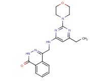4-{[(6-ethyl-2-morpholin-4-ylpyrimidin-4-yl)amino]methyl}phthalazin-1(2H)-one
