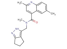 N,2,6-trimethyl-N-(2,4,5,6-tetrahydrocyclopenta[c]pyrazol-3-ylmethyl)quinoline-4-carboxamide