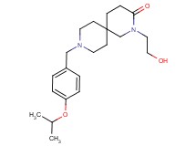 2-(2-hydroxyethyl)-9-(4-isopropoxybenzyl)-2,9-diazaspiro[5.5]undecan-3-one