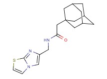 2-(1-adamantyl)-N-(imidazo[2,1-b][1,3]thiazol-6-ylmethyl)acetamide