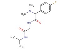 N~2~-[(dimethylamino)(4-fluorophenyl)acetyl]-N~1~-isopropylglycinamide
