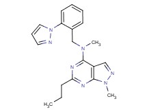 N,1-dimethyl-6-propyl-N-[2-(1H-pyrazol-1-yl)benzyl]-1H-pyrazolo[3,4-d]pyrimidin-4-amine