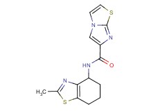 N-(2-methyl-4,5,6,7-tetrahydro-1,3-benzothiazol-4-yl)imidazo[2,1-b][1,3]thiazole-6-carboxamide