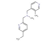 1-(5-ethylpyridin-2-yl)-N-methyl-N-[(3-methylpyridin-4-yl)methyl]methanamine