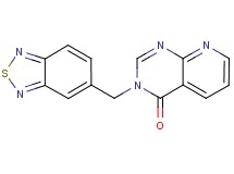 3-(2,1,3-benzothiadiazol-5-ylmethyl)pyrido[2,3-d]pyrimidin-4(3H)-one