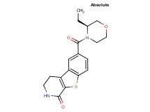 6-{[(3S)-3-ethylmorpholin-4-yl]carbonyl}-3,4-dihydro[1]benzothieno[2,3-c]pyridin-1(2H)-one