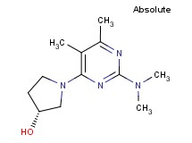 (3R)-1-[2-(dimethylamino)-5,6-dimethylpyrimidin-4-yl]pyrrolidin-3-ol