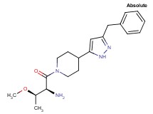 ((1S,2R)-1-{[4-(3-benzyl-1H-pyrazol-5-yl)-1-piperidinyl]carbonyl}-2-methoxypropyl)amine hydrochloride
