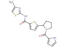 N-(4-methyl-1,3-thiazol-2-yl)-5-[1-(1H-pyrrol-2-ylcarbonyl)-2-pyrrolidinyl]-2-thiophenecarboxamide