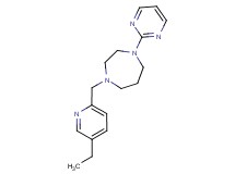 1-[(5-ethylpyridin-2-yl)methyl]-4-pyrimidin-2-yl-1,4-diazepane