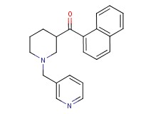 1-naphthyl[1-(3-pyridinylmethyl)-3-piperidinyl]methanone
