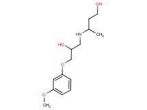 3-{[2-hydroxy-3-(3-methoxyphenoxy)propyl]amino}-1-butanol