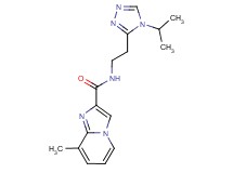 N-[2-(4-isopropyl-4H-1,2,4-triazol-3-yl)ethyl]-8-methylimidazo[1,2-a]pyridine-2-carboxamide