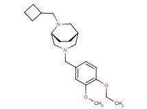 (1S*,5R*)-6-(cyclobutylmethyl)-3-(4-ethoxy-3-methoxybenzyl)-3,6-diazabicyclo[3.2.2]nonane