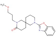 8-(1,3-benzoxazol-2-yl)-2-(3-methoxypropyl)-2,8-diazaspiro[5.5]undecan-3-one