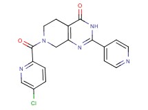7-[(5-chloropyridin-2-yl)carbonyl]-2-pyridin-4-yl-5,6,7,8-tetrahydropyrido[3,4-d]pyrimidin-4(3H)-one