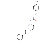 N-(4-methylbenzyl)-N'-[1-(2-phenylethyl)-3-piperidinyl]urea