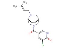 3-chloro-5-{[(1R*,5R*)-6-(3-methyl-2-buten-1-yl)-3,6-diazabicyclo[3.2.2]non-3-yl]carbonyl}-2(1H)-pyridinone
