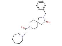 8-(azepan-1-ylacetyl)-2-benzyl-2,8-diazaspiro[4.5]decan-3-one