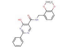 N-(2,3-dimethoxybenzyl)-4-hydroxy-2-phenylpyrimidine-5-carboxamide