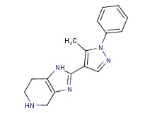 2-(5-methyl-1-phenyl-1H-pyrazol-4-yl)-4,5,6,7-tetrahydro-1H-imidazo[4,5-c]pyridine dihydrochloride