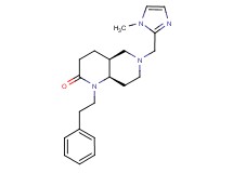 (4aS*,8aR*)-6-[(1-methyl-1H-imidazol-2-yl)methyl]-1-(2-phenylethyl)octahydro-1,6-naphthyridin-2(1H)-one