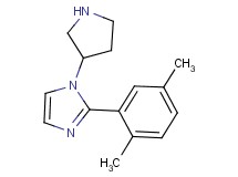 2-(2,5-dimethylphenyl)-1-pyrrolidin-3-yl-1H-imidazole