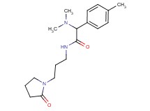 2-(dimethylamino)-2-(4-methylphenyl)-N-[3-(2-oxo-1-pyrrolidinyl)propyl]acetamide